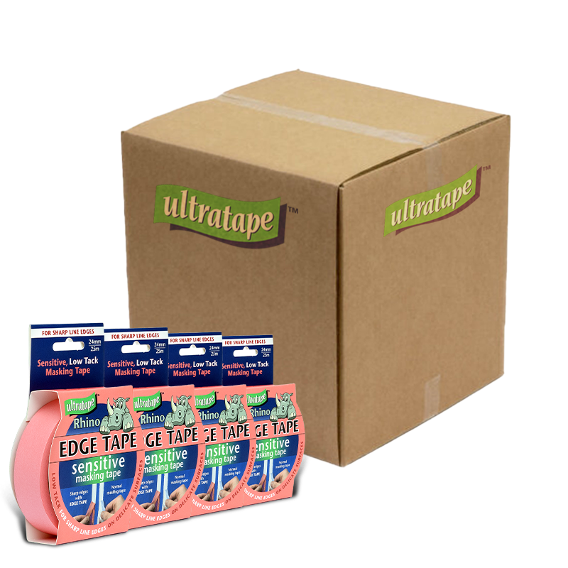 Ultratape Rhino Sensitive Low Tack Masking Tape- 24mm x 25m