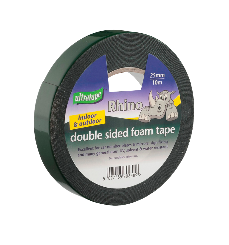 Ultratape Extra Strong Foam Mounting Tape 25mm x 10m