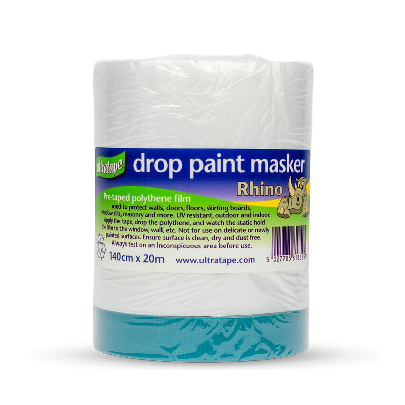 Ultratape Outdoor Drop Masking Film/ Cloth 1400mm x 20m