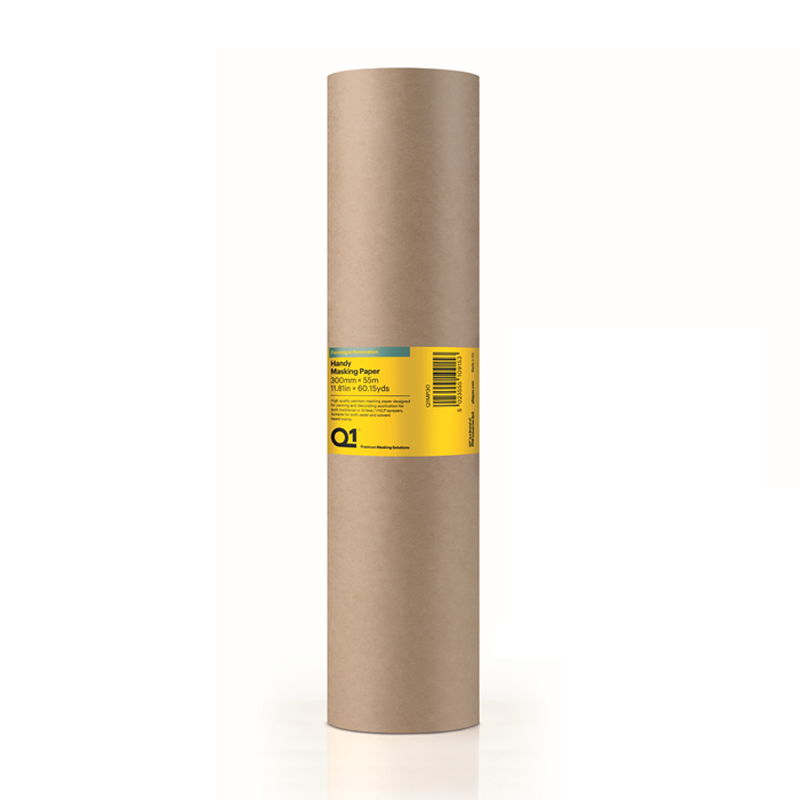 Q1 Masking Paper Roll 300mm x 55m