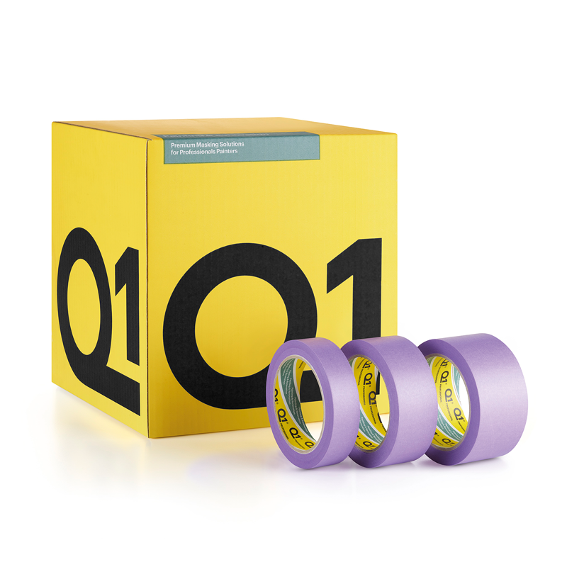 Q1 Delicate Surface 3570 Masking Tape (1") 25mm x 50m