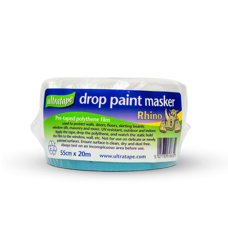 Ultratape Outdoor Drop Masking Film/ Cloth 550mm x 20m