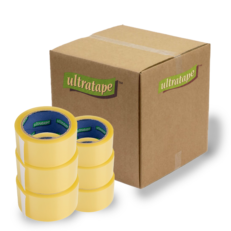 Ultratape Clear Premium Acrylic Packing Tape 48mm x 132m