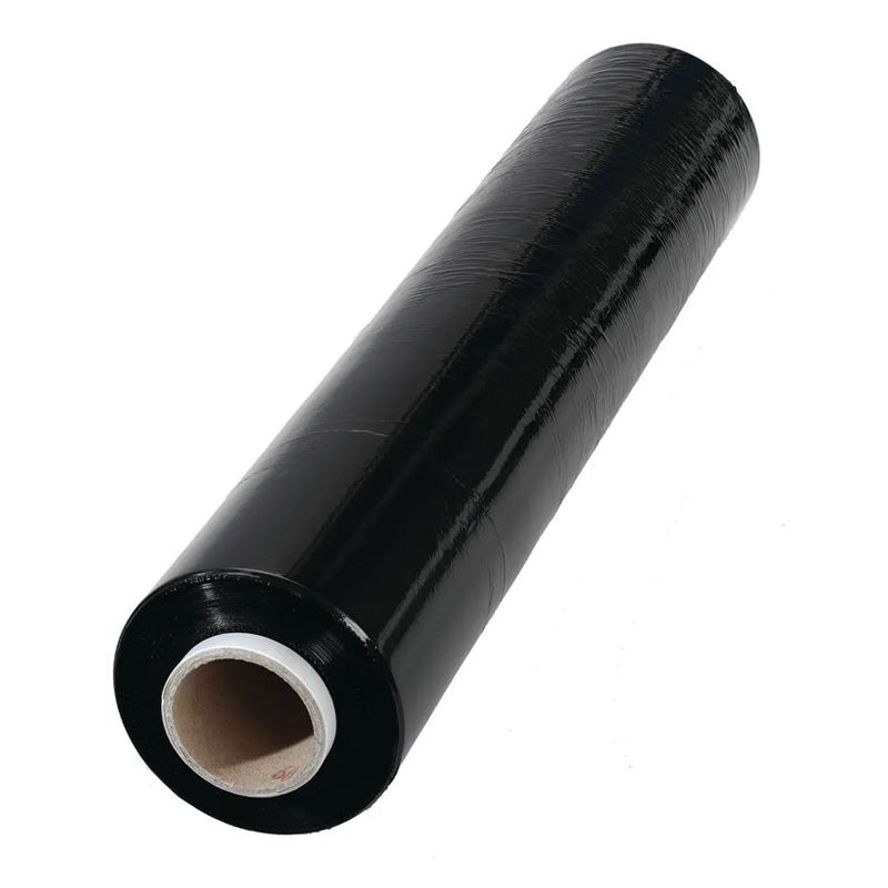 Black Pallet Shrink Wrap Roll 500mm x 250m (23 micron)