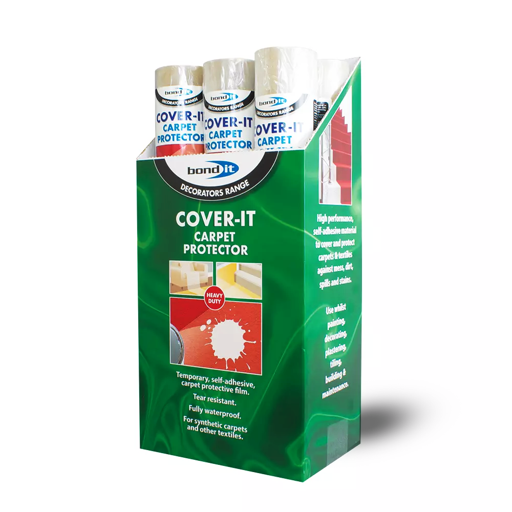 Bond It Cover It Carpet Floor Protector 600mm x 25m