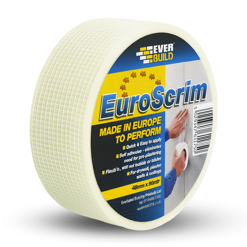 Everbuild Euro Scrim Plaster Board Tape 48mm x 90m
