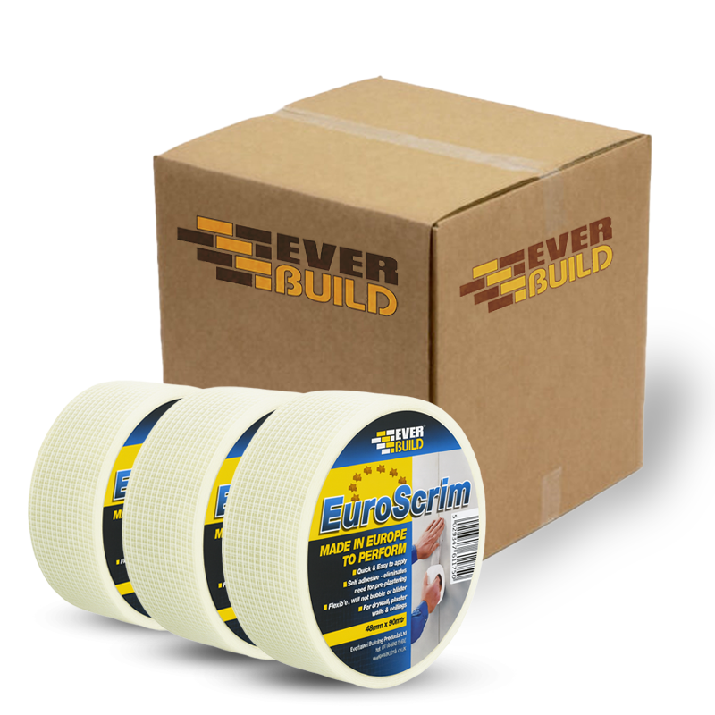 Everbuild Euro Scrim Plaster Board Tape 48mm x 90m