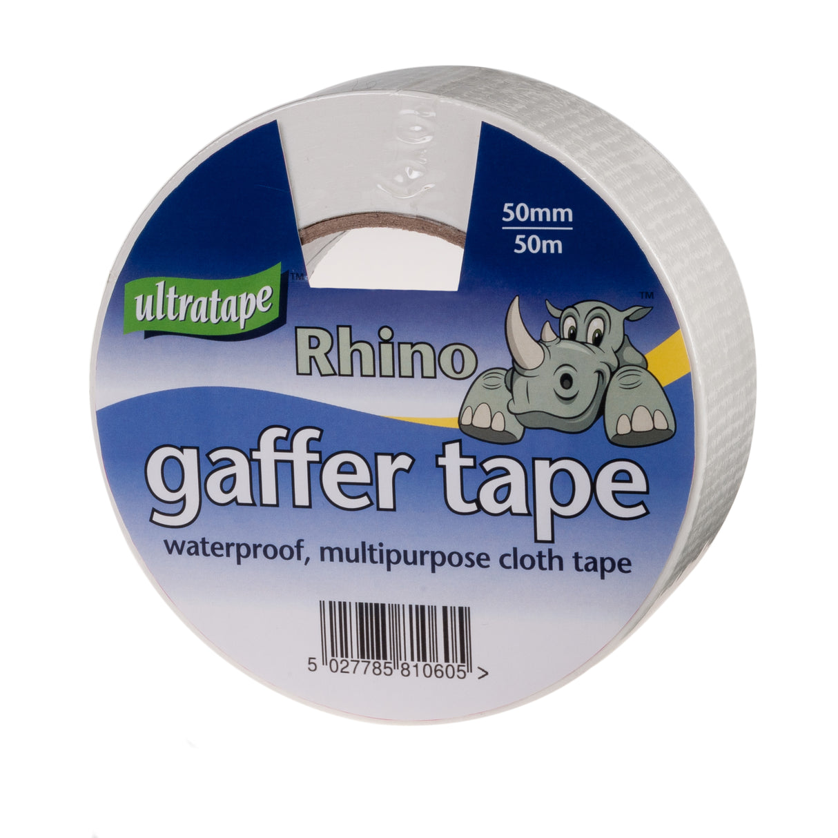 Ultratape Rhino Gaffer Multi-purpose Cloth Tape White 50mm x 50m