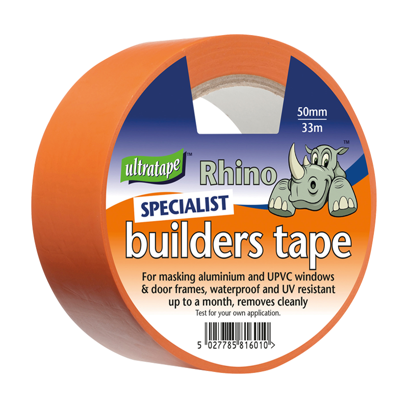 Ultratape UV Orange Builders Tape 50mm x 33m