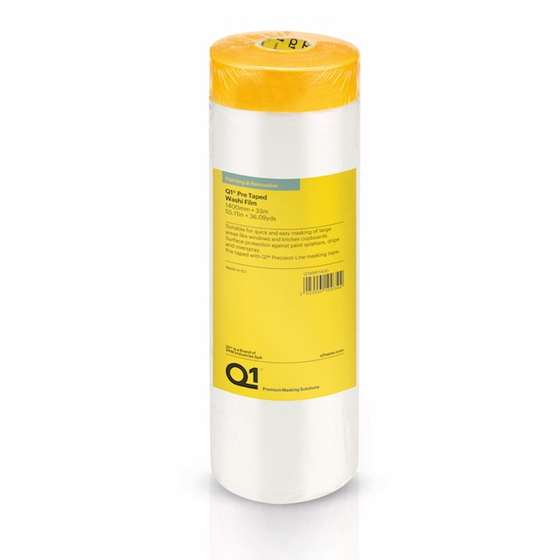 Pre-Taped Washi Film