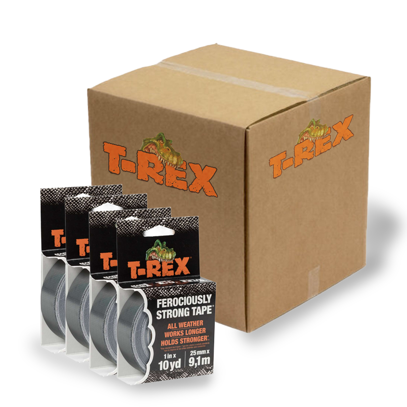 T-rex Ultra Strong Duct Tape Graphite Grey- 25mm x 9.1m