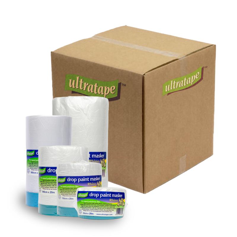 Ultratape Outdoor Drop Masking Film/ Cloth 2100mm x 20m