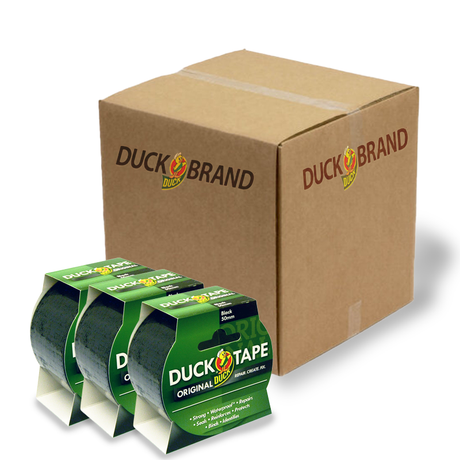 Duck Tape Original Duct Gaffer Tape- Black 50mm x 10m
