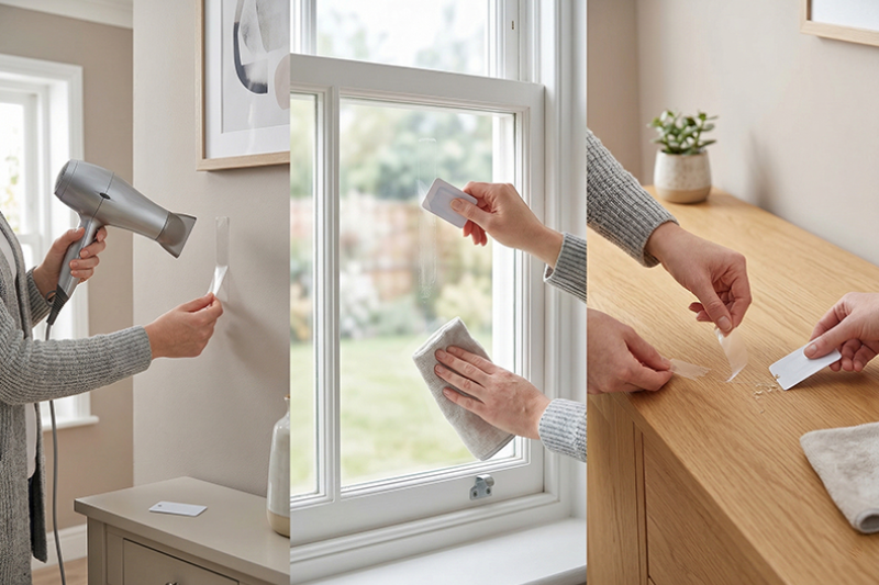 How to Remove Double-Sided Tape