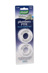 Ultratape PTFE Plumber's Thread Sealing Tape- 2PK