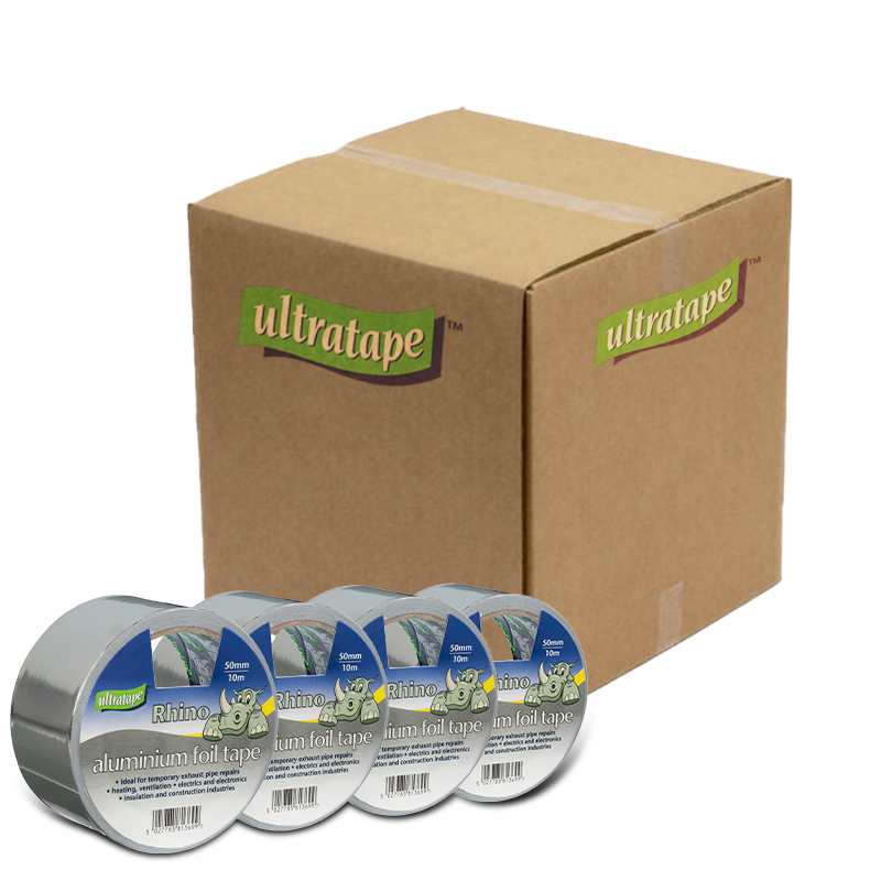 Ultratape Aluminium Foil Tape 50mm x 10m