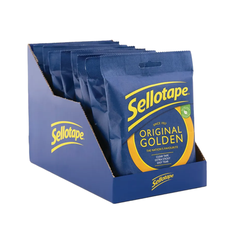 Sellotape Original Golden Tape 24mm x 50m