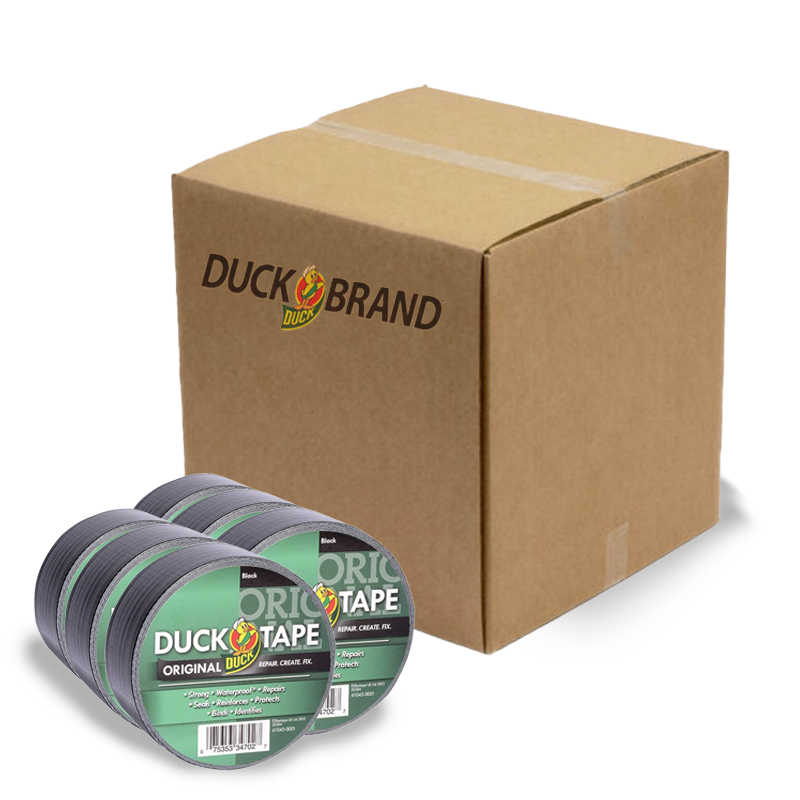 Duck Tape Original Duct Gaffer Tape- Black 50mm x 50m