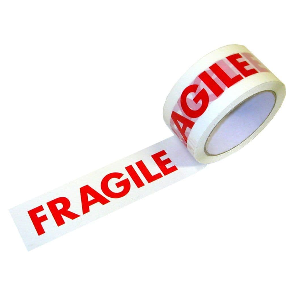 FRAGILE Printed Packaging Tape- 48mm x 66m