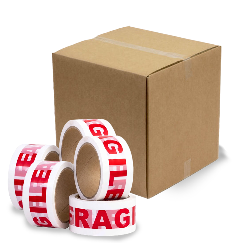 FRAGILE Printed Packaging Tape- 48mm x 66m