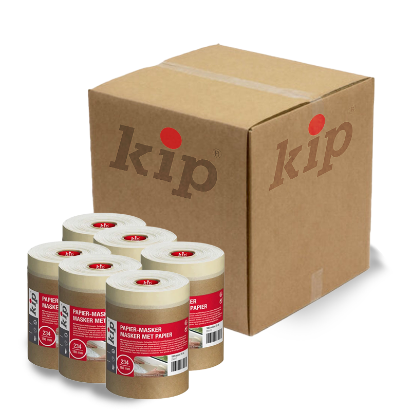 KIP 234 Masking-Tec Masking Paper Tape 180mm x 25m