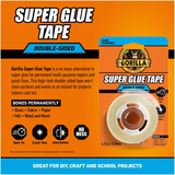 Gorilla Double Sided Super Glue Tape 6.1m x 15.8mm