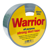 Warrior Gaffer Multi-purpose Cloth Tape Silver 48mm x 50m