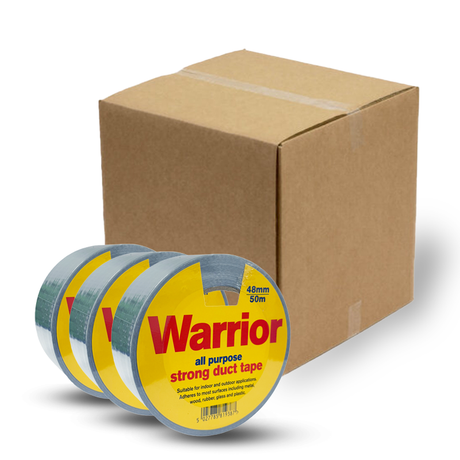 Warrior Gaffer Multi-purpose Cloth Tape Silver 48mm x 50m